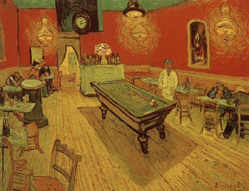 Vincent Van Gogh The night cafe china oil painting image